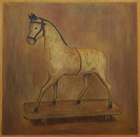 Dyrisk Palett - Antikk hest Pris: Solgt